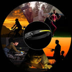 LED Headlamp Rechargeable Flashlight, 2-Pack 230° Wide Beam Headlight with Motion Sensor, Lightweight, Weatherproof, 2 Light Source Head Lamp for Camping Hiking Running Outdoor - Adults and Kids