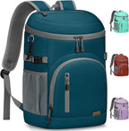 Cooler Backpack Insulated Waterproof,30/45 Cans Backpack Coolers Leakproof Lunch Backpack for Men Women Portable Soft Cooler Bag for Beach Camping Trave Picnic
