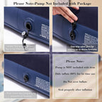 Queen Size Air Mattress Inflatable Bed for Camping and Home,Blow Up Mattress Sleeping Pad