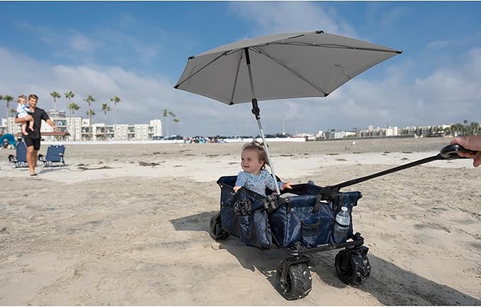 Sport-Brella Versa-Brella SPF 50+ Adjustable Umbrella with Universal Clamp