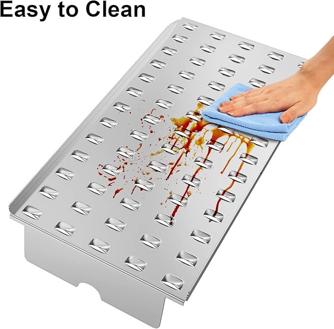 LS'BABQ Grill Drip Tray-Heat Baffle Replacement Parts for Camp Chef Woodwind WiFi 36,SmokePro LUX 36, and Smoke Pro SGX 36 Pellet Grills