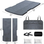 Tesla Model Y Camping Mattress Pad, 3 Inch Memory Foam Sleeping Pad Foldable Mattress for SUV Car Bed Conversion, Portable Foam Pad for Road Trips and Travel