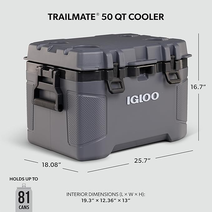 Igloo Trailmate Cooler | Insulated Hard Shell Ice Chest