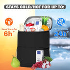 Insulated Cooler Backpack 30 Cans - Leak Proof Beer Backpack Lightweight Cooler Bag for Travel, Camping, Beach, Lunch