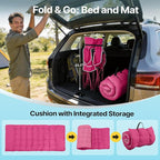 Slendor XXL Folding Camping Cot for Adults with Mattress Pillow Carry Bag, 32 inch Extra Wide Portable Sleeping Cot, 900LBS Support Outdoor Cot Bed for Office Nap Beach Travel RV