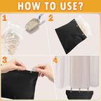 10 Set Outdoor Curtain Weights Upgraded 30 oz High Weighted Sand Bags with 30 Metal Clips for Gazebo Patio Tent Tablecloth 7.5"*8.7"