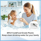 2 Pack 60 Gallon Bathtub Bladder for Emergency Water Storage, Water Storage for Disaster Preparedness, Hurricane Survival & Drinking Water, BPA-Free, Food Grade and Resuable Water Bag for Tub