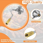 5010000743 Gas Regulator for Coleman Portable Sport Roadtrip Propane Grill Accessories for Coleman Grill Regulator 5010000743, Camping Stove Parts Replacement C001, 1PC
