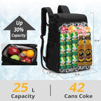 Tactical Backpack Cooler,Soft Lightweight Leakproof Cooler Backpack,Insulated Cooler Bag,Portable Soft Cooler Bag Waterproof for Beach, Travel, Camping, Picnic, Hiking
