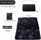 MAXYOYO Japanese Futon Mattress Floor Mattress Sleeping Pad Foldable Bed Roll Up Camping Cushion Floor Lounger Bed Couches and Sofas Couch Topper, Moon and Star, Full Size