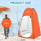 AKOZLIN Portable Pop Up Shower Tent Instant Privacy Dressing Changing Tent Outdoor Shower Room Camp Toilet Tent