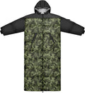 Thermotuff Wearable Sleeping Bag with Dual Hoodie, Long Sleeves, Pockets & Adjustable Drawstring - Ideal for Camping, Cold Weather Hiking, and Stadium Sak Blanket