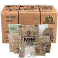 2026 Inspection MRE, U.S. MRE Meals, Emergency Supplies, Emergency Food Supply, Survival Food, Freeze Dried Food w/ Flameless Heater, Ready Meals (Variety Pack of 12) – (A or B Case Selected at Random) FRESH STOCK - 10 Year Shelf Life from Inspection Date
