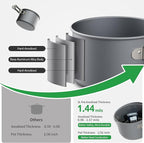 Naturehike Camping Cookware Set Mess Kit for Backpacking Gear, Camp Cooking Set, Camping Pots and Pans Set for Outdoor Backpacking Camping Hiking Picnic
