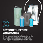 HydraPak Stow Collapsible Water Bottle – 350ml, 500ml, 1L – Ultralight, Leak-Proof, BPA-Free, Filter Compatible Travel & Hiking Flask