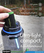 SteriPen Adventurer Opti UV Water Purifier for Backpacking, Camping & Travel