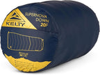 Kelty Supernova Down Sleeping Bag, Compact + Lightweight, Roomy Shape for All Body Types and Sleep Positions, Recycled Shell Fabrics