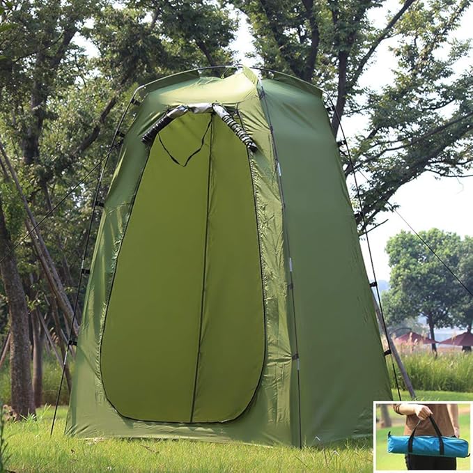 Camping Tent,Shower Tent, Pop Up Shower Privacy Tent Camping Tent for Shower 6FT Privacy Changing Room for Camping Biking Toilet Shower Beach Portable with Carrying