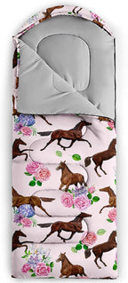 QOOMO Axolotl Cute Camping Sleeping Bags,3 Season Warm & Cool Weather,Lightweight,Waterproof Sleeping Bags for Adults & Kids,Traveling,and Outdoors