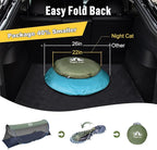 Night Cat Pop-up Mosquito Tent: 1 Person Camping Tent with Bug Screen Net Easy Set-up Tent Fits for Camping Cot (Excluded)