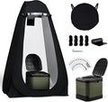 KNINE OUTDOORS Portable Camping Toilets for Adult, Outdoor Toilet for Camping, Privacy Tent with Carry Bags, Portable Potty, Washable and Foldable for RV Travel