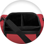 ASA TECHMED First Aid Responder EMS Emergency Medical Trauma Bag Deluxe, Red