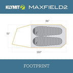 Klymit Maxfield Backpacking Tent, Lightweight Multi-Person Tent for Camping and Hiking