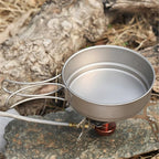 Camping Cookware Outdoor Camping Picnic Pot Set Portable Folding Cookware Tableware Outdoor Picnic