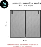 Car Tailgate Mesh Screen, Magnetic Mount Auto Tailgate Rear Windshield Sunshade Net, Breathable Trunk Mesh Tent Vehicle Camping for SUV Van MPV, Camping Gear Accessories