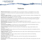 Katadyn Steripen Ultra Portable UV Water Purifier – Rechargeable 2200mAh Battery, Eliminates 99.99% Microorganisms, Fast Water Treatment for Hiking, Camping & Travel