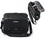 NANUK N-PVD 15L Camera Messenger Bag for Photographers – Lightweight & Hightly Water Resistant – Hardshell Design Fits 1 Camera Body, 2 Lenses, Drone, Tripod, 16″ Laptop, & More