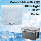 Ice Pack Cooler Divider, Compatible with RTIC Cooler, Freezable Cooler Divider, Cooler Accessories