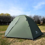 MC TOMOUNT Backpacking Tent 1-2 Person Waterproof Lightweight Double Layer Free-Standing Aluminum Pole for Outdoor Camping Hiking 4 Season