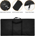 Griddle for Camp Chef 14" 2-Burner Stove Cooking Systems, Professional Carbon Steel Flat Top Griddle with Carry Bag for Camp Chef Outdoor Cooking Equipment, 14 x 32 Inch, Black