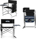 Picnic TIME NFL Unisex-Adult NFL Sports Chair with Side Table, Beach Chair, Camp Chair for Adults