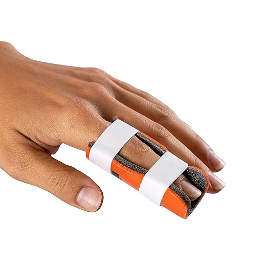 Finger Splint Pack of 4 – 2" x 4.5" Moldable Aluminum Finger Brace for Trigger Finger, Mallet Finger & Injury Immobilization – Lightweight, Reusable First Aid Splint Support