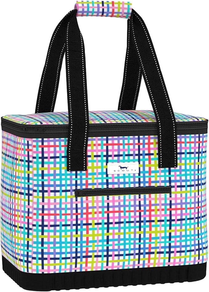 SCOUT The Stiff One - Large, Soft, Lightweight, Insulated Cooler with Hard Bottom, Beach, Family, Travel, Picnic Cooler