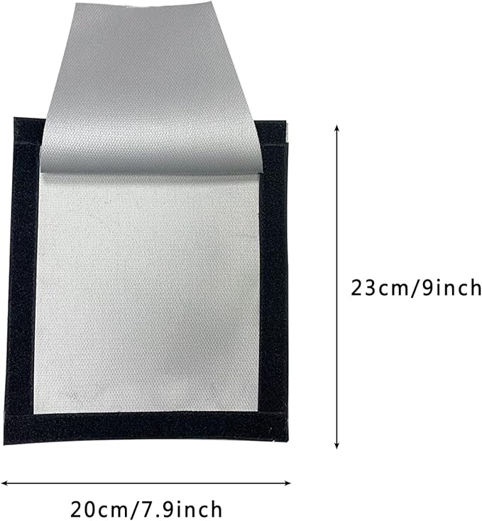 FireHiking Hot Tent Stove Jack 9" x 7.8" with Rain Flap Highly Flame-Retardant for Onetigris Hot Tent