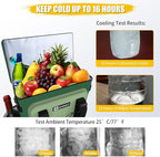 Backpack Cooler - AYAMAYA Upgrade Leakproof Cooler Backpack with Padded Top Handle, 40 Cans Large Waterproof Insulated Camping Coolers for Beach, Fishing, Picnic, Travel, BBQ