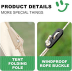 WHYATT Camping Tents, Tent Waterproof, Outdoor Folding Portable Camping Tents, Backpacking Tent Family Hiking, Easy Installation (Size : Small)
