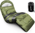 IFORREST Sleeping Bag - Single-Person Cold Weather Camping Sleep Bag for Adults and Teens - XXL 33in/ 40" - Extra-Wide & Warm for Big & Tall - All-Season Comfort