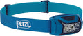 PETZL ACTIK Headlamp - Powerful 450 Lumen Light with Red Lighting, for Hiking, Climbing, Running, and Camping - Blue