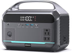 Portable Power Station 600W Surge, 288Wh (90,000mAh) Solar Generator, LiFeP04 Battery with 300W AC Outlets, Power Bank for Outdoor Camping, CPAP, Traveling, Home & Emergency