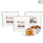 Numanna Family Pack with Meat Bucket 438 Servings | 3-Months Emergency Protein-Rich Meals | Easy to Prepare for Everyday Use, Prepping & Camping | 25+ Year Shelf Life | Made in USA | Food-Grade Bucket