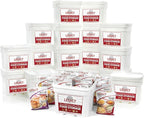 Emergency Year Supply Food Storage: 2160 Large Servings - 554 lbs - Disaster Survival Preparedness Supply - 25 Year Shelf Life - Freeze Dried/Dehydrated Meals