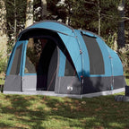 3-Person Green Waterproof Camping Tent with Tunnel Design, All-Season Outdoor Shelter for Backpacking and Hiking, Easy Setup Windproof Polyester Shelter with Mosquito