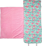 Stephen Joseph, Toddler All Over Print Nap Mat with Soft Blanket and Removable Pillow for Boys & Girls, Kids Sleeping Bag for Elementary, Daycare, Preschool with Carry Handle