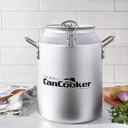 CanCooker 4 Gallon Convection Steam Cooker and Portable Multi-Fuel Single Burner with Convenient Case, Perfect for Feeding 20 People