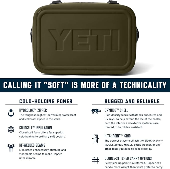 YETI Hopper Flip 18 Portable Soft Cooler