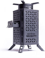 InstaFire Inferno Pro Outdoor Biomass Stove, Reaches 1,200 Degrees Fahrenheit, Outdoor Cooking, Compact Cooking Stove, Camp Stove, Survival Stove Portable Kit, Off-Grid, Biomass Portable Stove